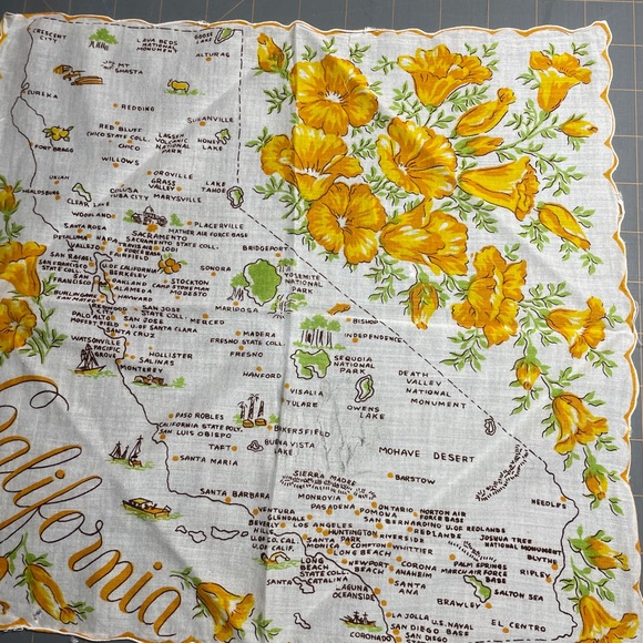 Vintage Souvenir Handkerchief - Picture 4 of 6